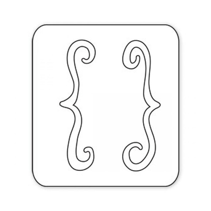 Sizzix Die Sizzlits - Punctation Brackets