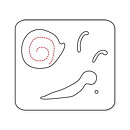 Sizzix Die Sizzlits - Snail #2