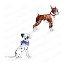 Stamping Bella Cling Rubber Stamps - Boxer & Dalmatian