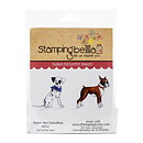 Stamping Bella Cling Rubber Stamps - Boxer & Dalmatian