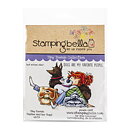 Stamping Bella Cling Rubber Stamps - Tiny Townie Daphme & Her Dogs