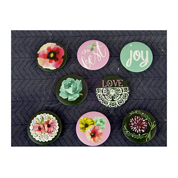 Prima Marketing Flair Buttons - The Optimist Collection