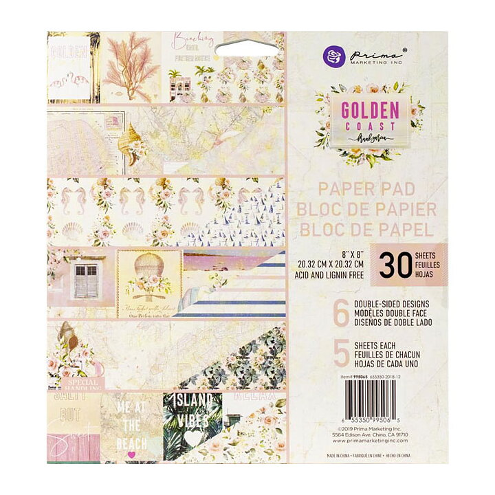 Prima Paper Pad - Golden Coast