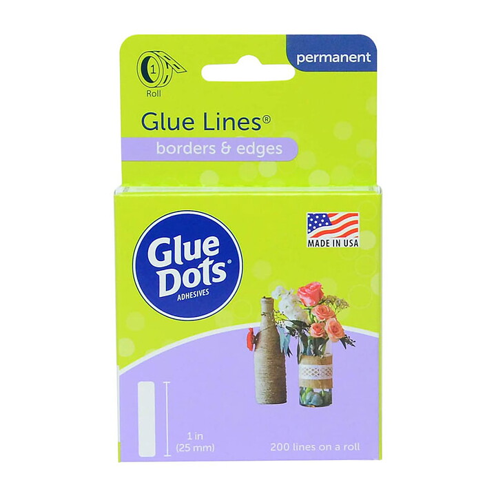 Glue Dots Permanent - Lines 200  