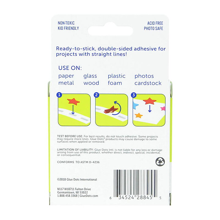 Glue Dots Permanent - Lines 200  