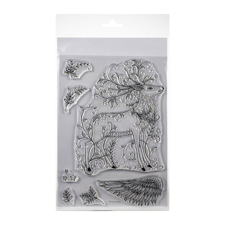 Pink Ink Designs Clear Stamp Set A5 - Stag