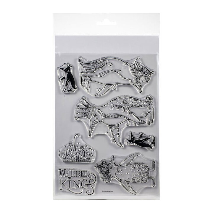 Pink Ink Designs Clear Stamp Set A5 - We Three Kings