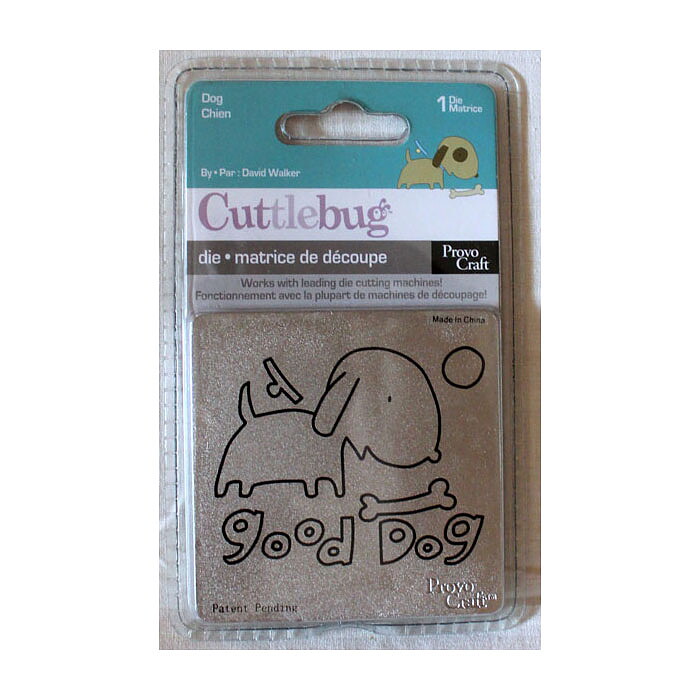 Provo Craft Cuttlebug Die  3x3 - Dog 37-1157