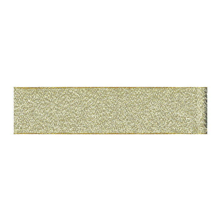 Berwick - Offray Galena Metallic Ribbon  - Gold 7 mm