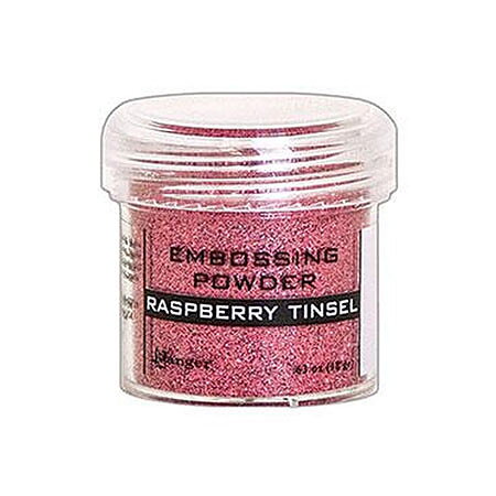 Ranger Embossing Powder Tinsel - Raspberry
