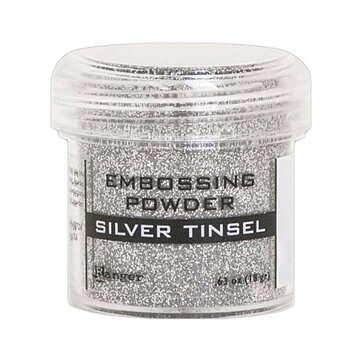 Ranger Embossing Powder - Silver Tinsel
