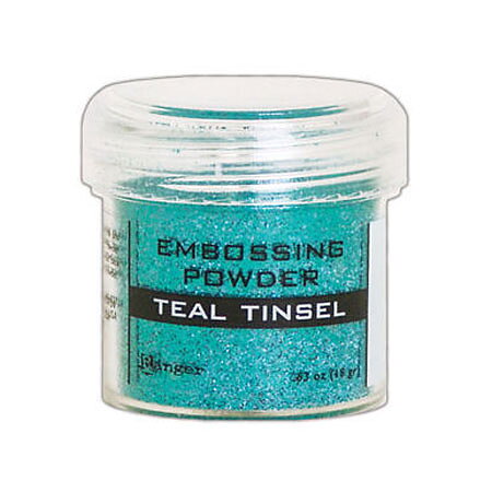Ranger Embossing Powder Tinsel - Teal