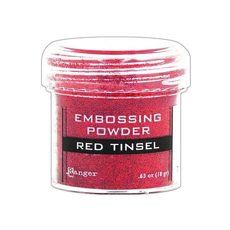 Ranger Embossing Powder Tinsel - Red 