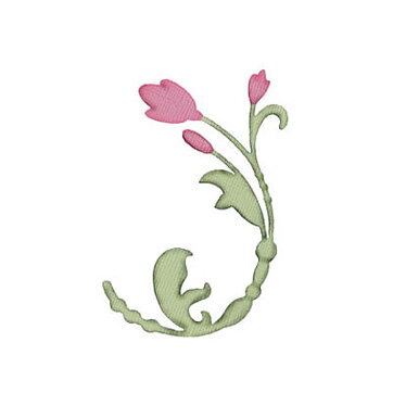BK Dies 3x4 Flourish Ornamental 2