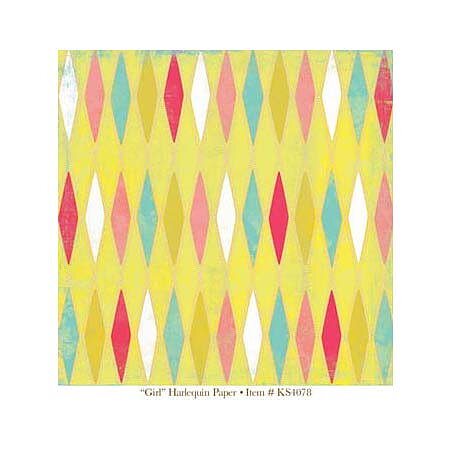 MME Confetti Party "Girl" - Harlequin/Light Pink