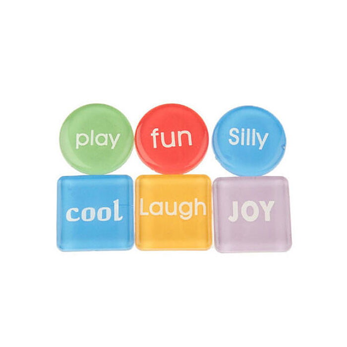 The Paper Studio Spare Parts Acrylic Sentiments - Laugh