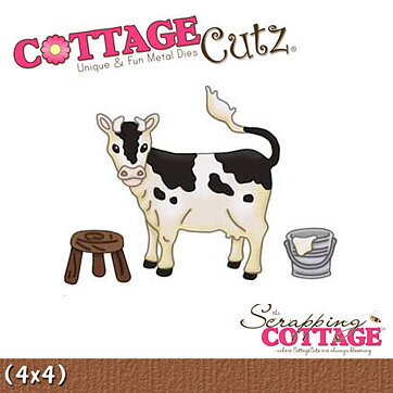 Cottage Cutz Dies 4x4 Animals Cow