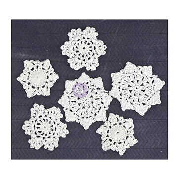 Prima Marketing  Crochet Doilies - Round