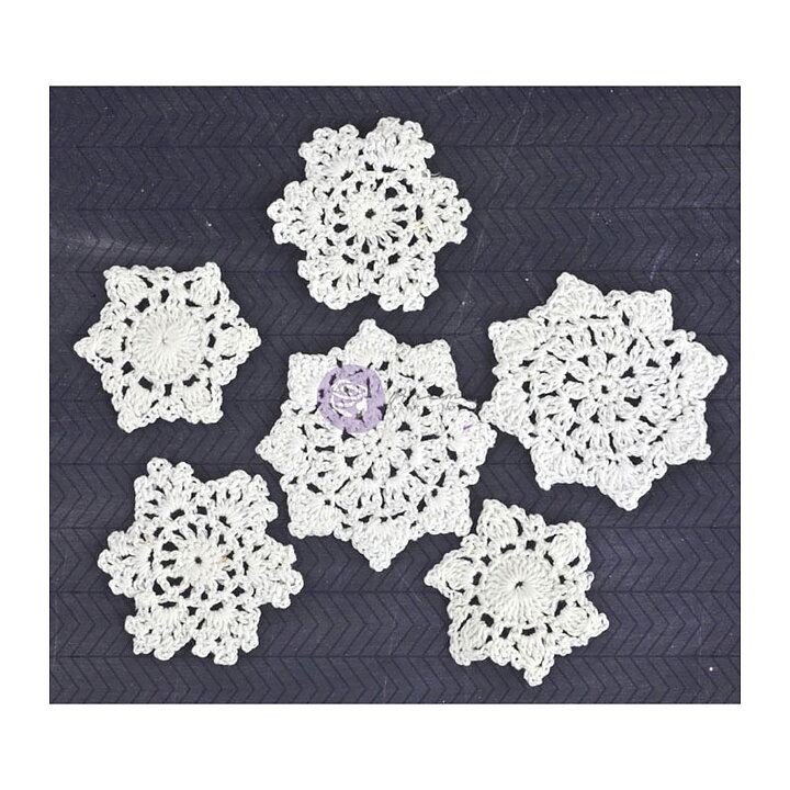 Prima Marketing  Crochet Doilies - Round