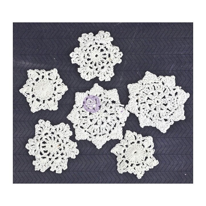 Prima Marketing  Crochet Doilies - Round