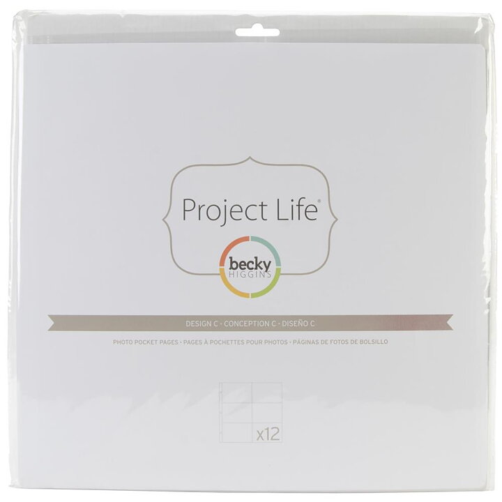 Project Life 12x12 Photo Pocket Pages - Design C