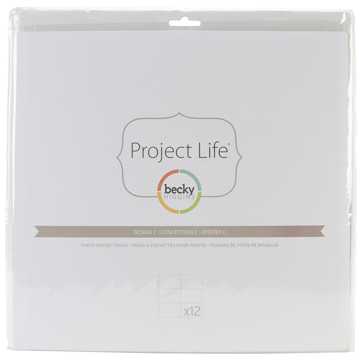 Project Life 12x12 Photo Pocket Pages - Design C