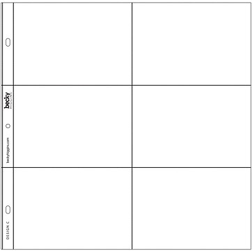 Project Life 12x12 Photo Pocket Pages - Design C
