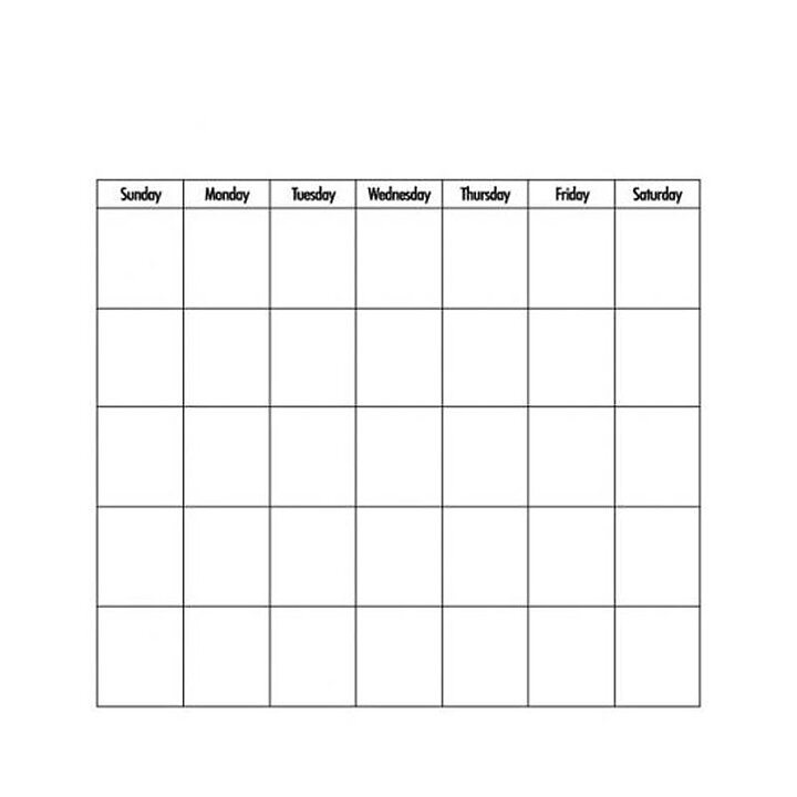 Authentique Single-Sided Cardstock - Calendar Collection Blank