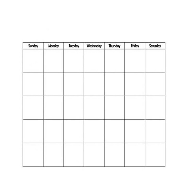 Authentique Single-Sided Cardstock - Calendar Collection Blank