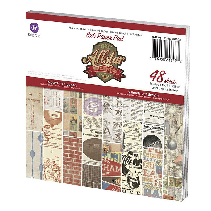 Prima Paper Pad - Allstar Collection