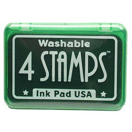 Ranger Ink Pad 4 Stamps - Green