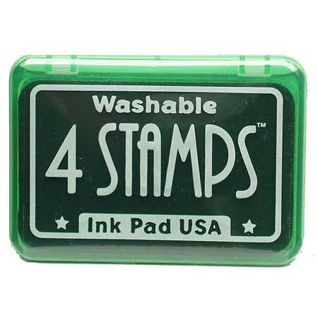 Ranger Ink Pad 4 Stamps - Green