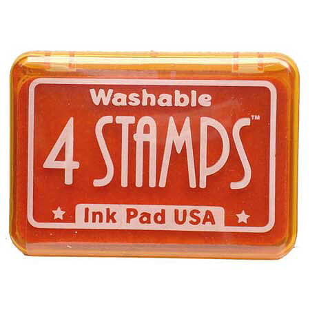 Ranger Ink Pad 4 Stamps - Orange