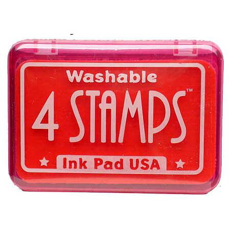Ranger Ink Pad 4 Stamps - Pink