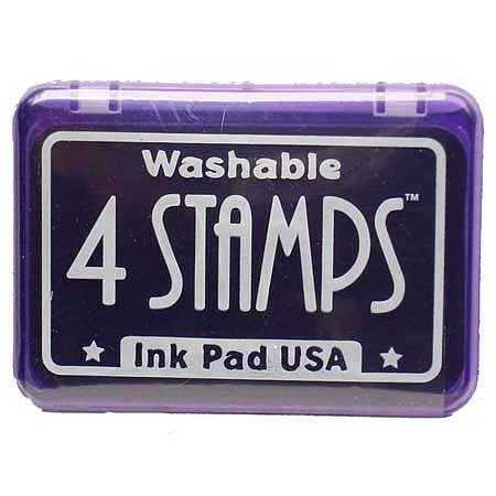 Ranger Ink Pad 4 Stamps - Purple