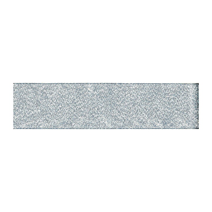 Berwick - Offray Galena Metallic Ribbon  - Silver 15 mm