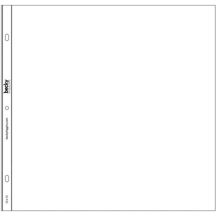 Project Life 12x12 Page Protectors