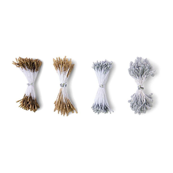 Sizzix Flower Stamens - Metallic