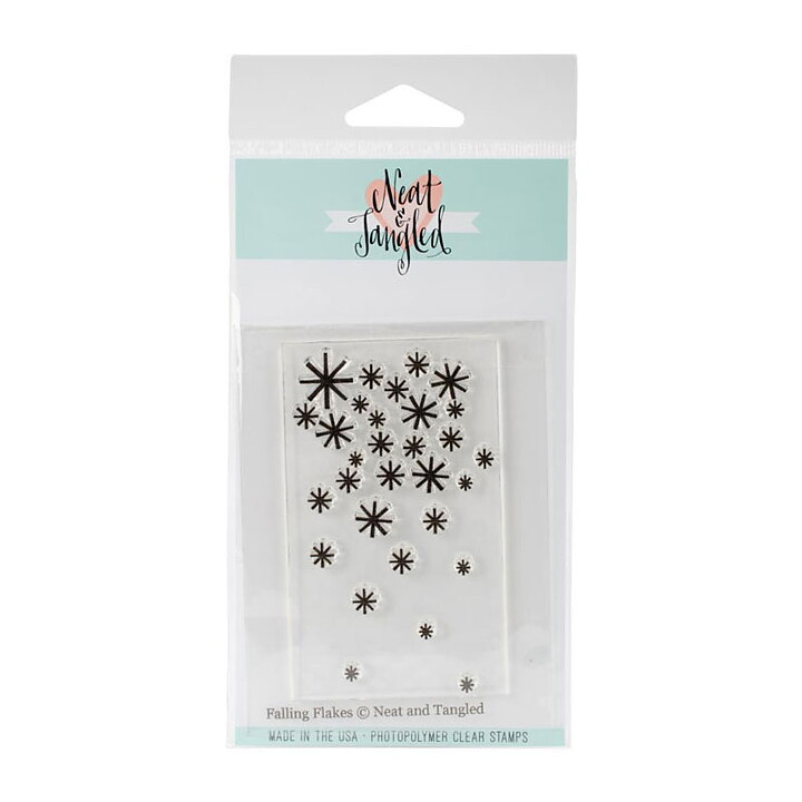 Neat & Tangled Clear Stamps - Falling Flakes