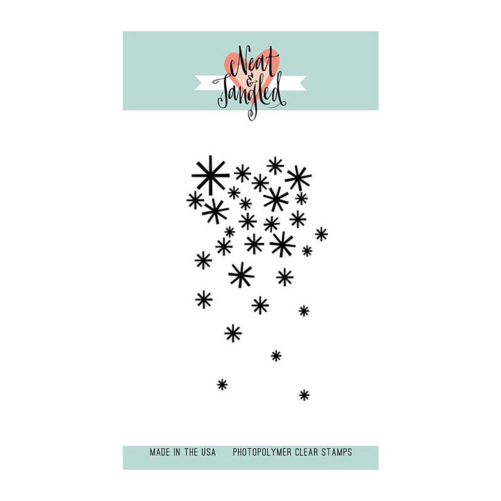 Neat & Tangled Clear Stamps - Falling Flakes