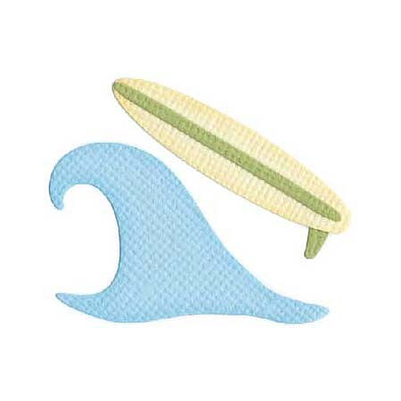 Quickutz Dies 2x2 - Surf KS-0729 LIMITED EDITION