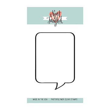 Neat & Tangled Clear Stamps - A Lot To Say