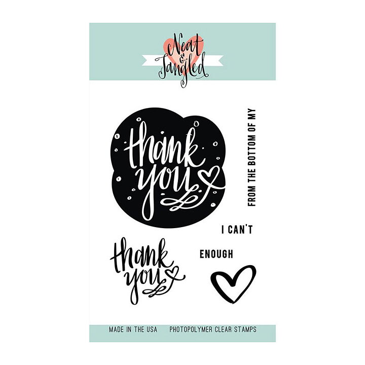 Neat & Tangled Clear Stamps - All My Heart