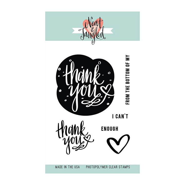 Neat & Tangled Clear Stamps - All My Heart