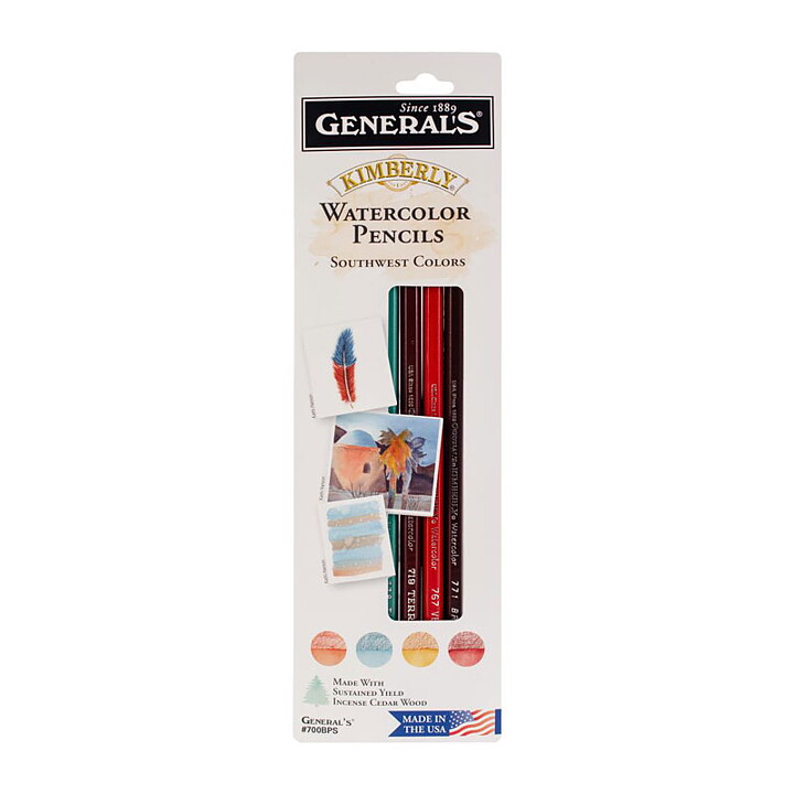 General Pencil Kimberly Watercolor Pencils - Southwest Colors
