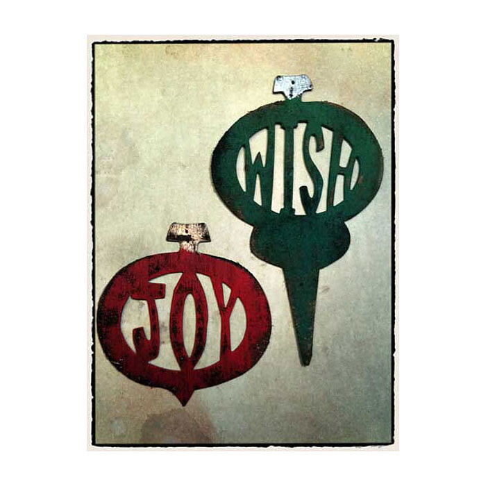 Tim Holtz Sizzix Alterations Die Bigz - Carved Ornaments