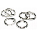 Cousin Basic Metal Findings - Silver Jump Rings 8 mm