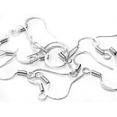 Cousin Basic Metal Findings - Silver Ear Wire Fishhooks 15 mm