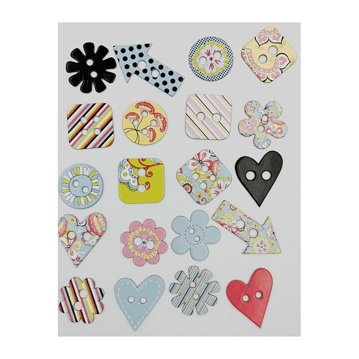 Colorbök Chipboard Buttons