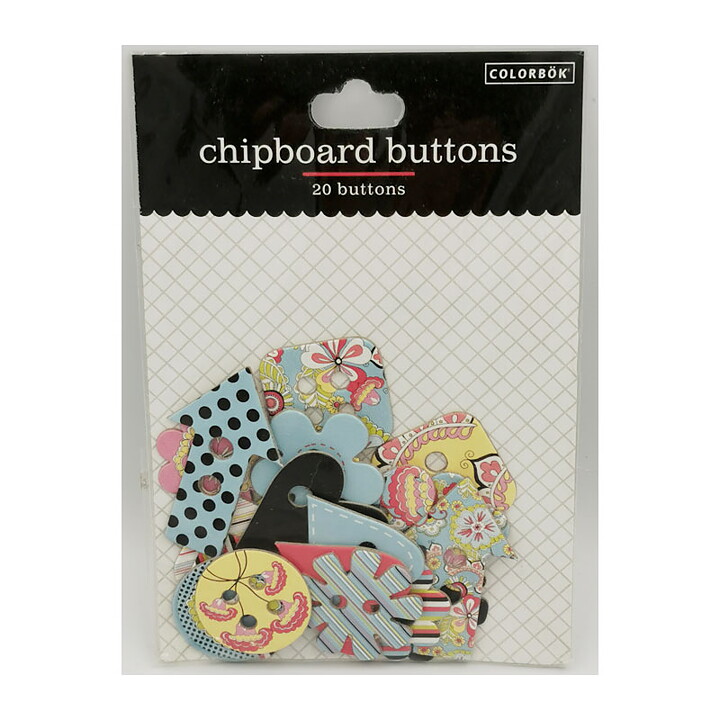 Colorbök Chipboard Buttons